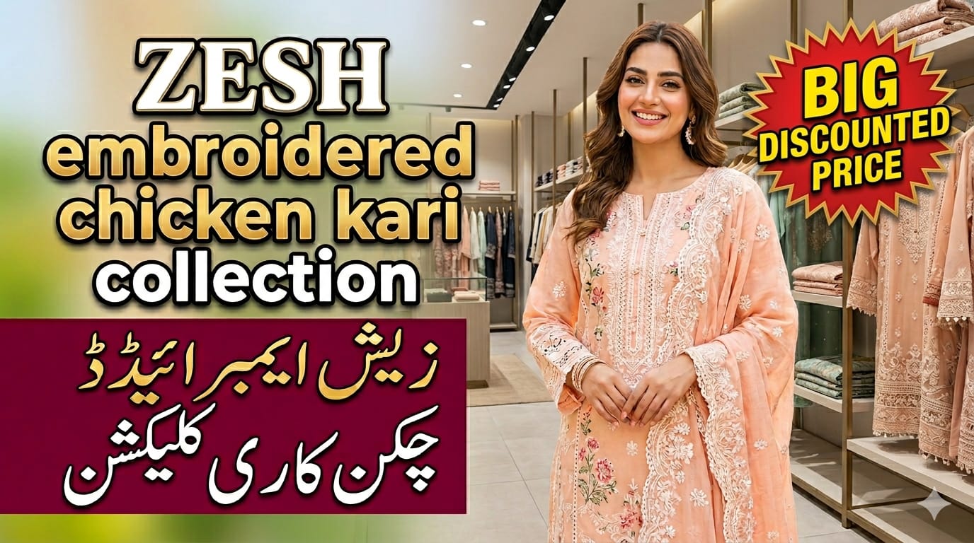 NEW COLLECTION!! ZEESH EMBROIDRY COLLECTION BUY NOW!!